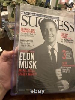 ELON MUSK Success WithCD 2013 MINT NEW SEALED RARE Cgc Ready 1st Cover