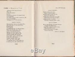 ERNEST HEMINGWAY Debut POETRY A MAGAZINE of VERSE January 1923 Vol XXI No IV