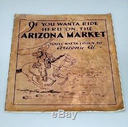 EXTREMELY RARE! ONLY 6 EXIST The Arizona Market Copper Metal Cover Magazine