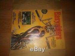 Easy Rider Magazine First Edit. June 1971 2 Staples in binder Proof its original