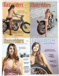 Easyriders Magazine Lot 1972-1975 23 Issues w David Mann Centerfolds