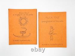 Ed Sanders / FUCK YOU A Magazine of the Arts 1st Edition 1962