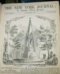 Edgar Allan Poe The Raven Printed 1854 Rare New York Magazine Dickens