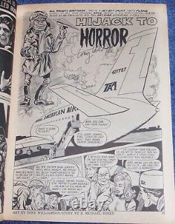 Eerie #25-signed Jim Steranko + Mike Royer-tallarico-warren Magazine-1969-horror