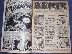Eerie #25-signed Jim Steranko + Mike Royer-tallarico-warren Magazine-1969-horror