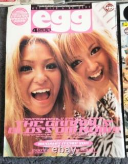Egg Japanese Tokyo Shibuya gal girl fashion magazine set of 5 2004 Japan