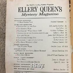 Ellery Queen's Mystery Magazine 20th Anniversary Issue Vol 37 No 3 March 1961