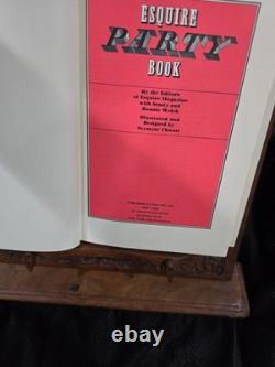 Esquire Party Book, First Edition, Later Printing Designed by Seymour Chwast