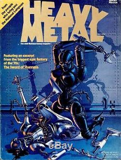 Every Issue of Heavy Metal magazine issue 1 to 263