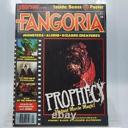 FANGORIA MAGAZINE Lot 1 thru 10 RARE OOP Vintage 1980 VG to LN