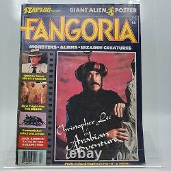 FANGORIA MAGAZINE Lot 1 thru 10 RARE OOP Vintage 1980 VG to LN