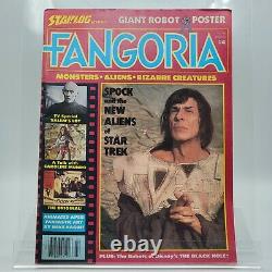 FANGORIA MAGAZINE Lot 1 thru 10 RARE OOP Vintage 1980 VG to LN