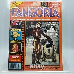 FANGORIA MAGAZINE Lot 1 thru 10 RARE OOP Vintage 1980 VG to LN