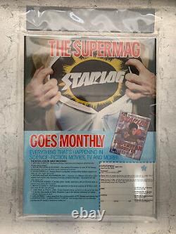FANGORIA PREMIERE ISSUE 1 1979 POSTER INTACT Halo Graded 9.6 NM+