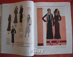 FEMINA Magazine October 1930 Benigni Vintage French Fashion Art Deco