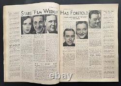 FILM WEEKLY April, 1933 1st appearance of KING KONG! Very Rare Full Page