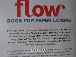 FLOW MAGAZINE FLOW BOOK FOR PAPER LOVERS from 2023 -BRAND NEW! October