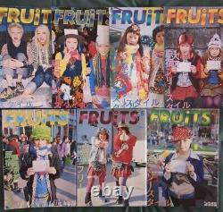 FRUiTS Early 00's 12set Japanese Harajuku Street Fashion magazine decolative