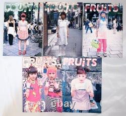 FRUiTS Vol. 1-17 Set 17 books TOKYO HARAJUKU STREET FASHION MAGAZINE RARE VINTAGE