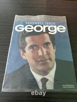 Farewell Issue of George Magazine ORIGINAL MAILING PLASTIC SEAL! See Description