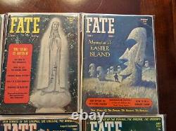 Fate Magazine Volume 4, Number 1-7 (Missing 8) Lot Original 1951