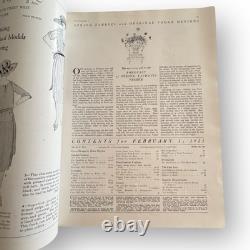 February 1921 Vogue Magazine Helen Dryden, Chanel, Entire Magazine Vintage READ