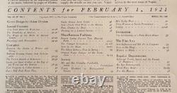 February 1921 Vogue Magazine Helen Dryden, Chanel, Entire Magazine Vintage READ