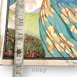February 1921 Vogue Magazine Helen Dryden, Chanel, Entire Magazine Vintage READ