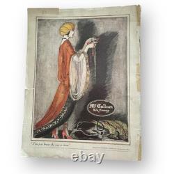 February 1921 Vogue Magazine Helen Dryden, Chanel, Entire Magazine Vintage READ