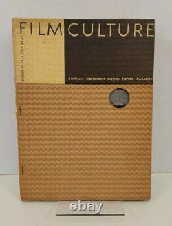 Film Culture No. 30 Fall 1963 Stan Brakhage Special Die-Cut Cardboard w Band
