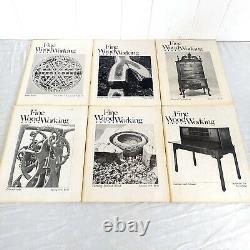 Fine Woodworking Magazines Issues 1-49 Complete In Order Vintage 1975-1984 Index