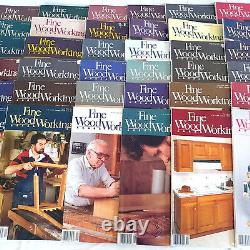 Fine Woodworking Magazines Issues 50-85 Complete In Order Vintage 1985-1990