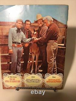 First Edition Bonanza Magazine Michael Landon Signed 1965 Western Songs Music