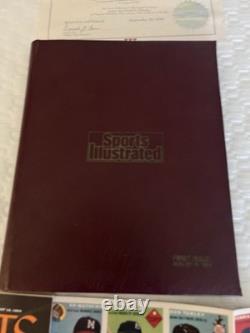 First Edition Sports Illustrated With Leather Bound Binder Plus Much More