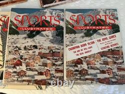First Edition Sports Illustrated With Leather Bound Binder Plus Much More