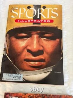 First Edition Sports Illustrated With Leather Bound Binder Plus Much More