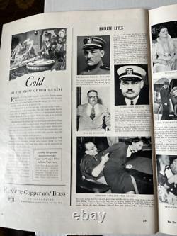 First Edition of Life MagazineNovember 23, 1936