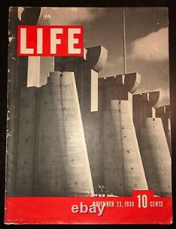 First Issue Life Magazine- November 23, 1936 Very Good Condition