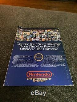 First Issue Nintendo Power Vol. 1 July/August 1988 Super Mario 2 Zelda Map Poster