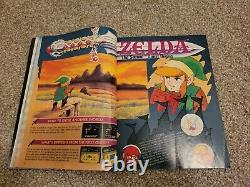 First Issue Nintendo Power Vol. 1 July/August 1988 Super Mario 2 with Poster Mailer