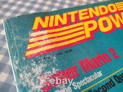 First Issue of Nintendo Power Vol. 1 July/August 1988 Super Mario 2 No Poster