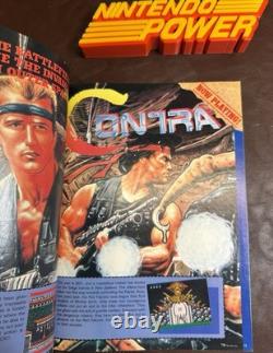 First Nintendo Power Magazine Premier Issue 1 Super Mario 2 Zelda w POSTER! 1988