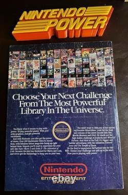 First Nintendo Power Magazine Premier Issue 1 Super Mario 2 Zelda w POSTER! 1988