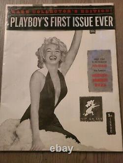 First-ever copy of Playboy magazine featuring Marilyn Monroe