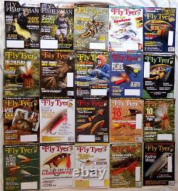 Fly Fisherman & Tyer Magazine Lot 20x Freshwater Fishing Tying Flies River Trout