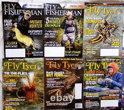 Fly Fisherman & Tyer Magazine Lot 20x Freshwater Fishing Tying Flies River Trout