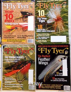 Fly Fisherman & Tyer Magazine Lot 20x Freshwater Fishing Tying Flies River Trout