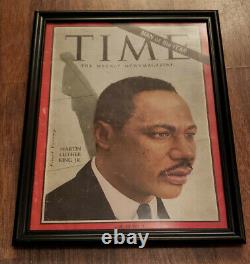 Framed TIME Magazine JANUARY 3, 1964 MAN OF THE YEAR Martin Luther King Jr #1