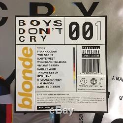 Frank Ocean Boys Don't Cry Magazine 001 & Blonde CD 1st Edition (2016)