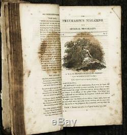 Freemason's Magazine And General Miscellany Volume Ii, Nos 1-6. October, 1811